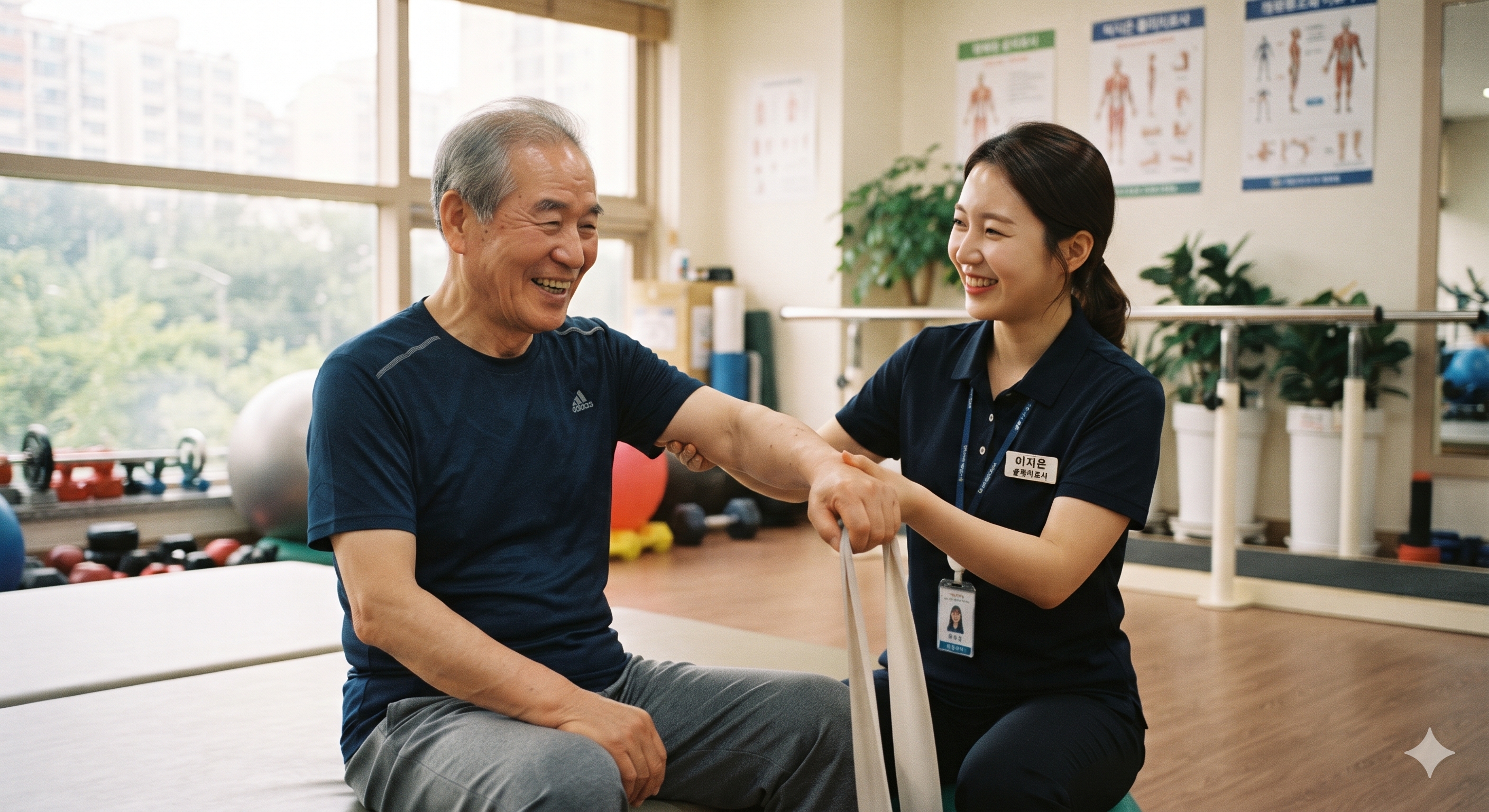 관절통증 재활운동치료 과정